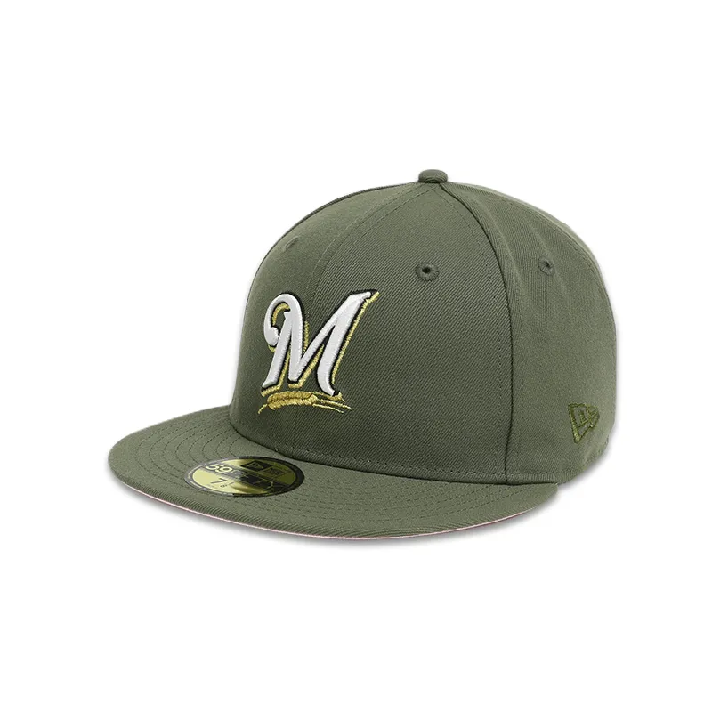 [70601804] 59FIFTY Milwaukee Brewers 02' ASG Patched Men's Fitted Hat