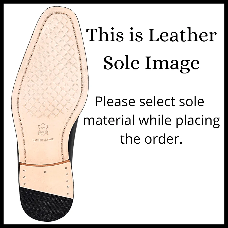 Adam Double Monk Strap Leather Shoes