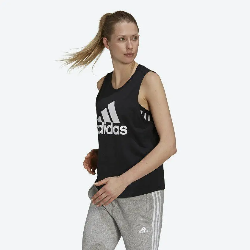 ADIDAS WOMEN'S ESSENTIALS BL BLACK TANK