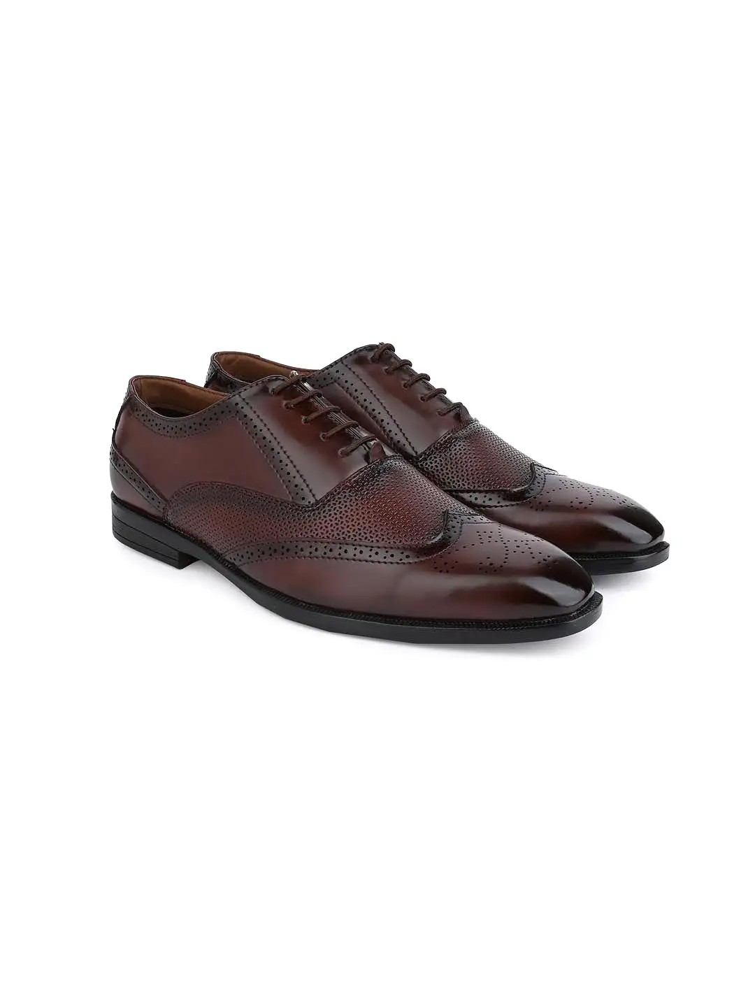 Alberto Torresi Brown Formal 594 Brogue Shoes