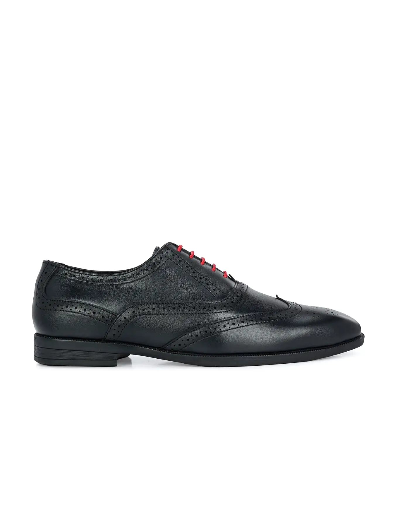 Alberto Torresi Genuine Leather Black Formal Brogue Shoes