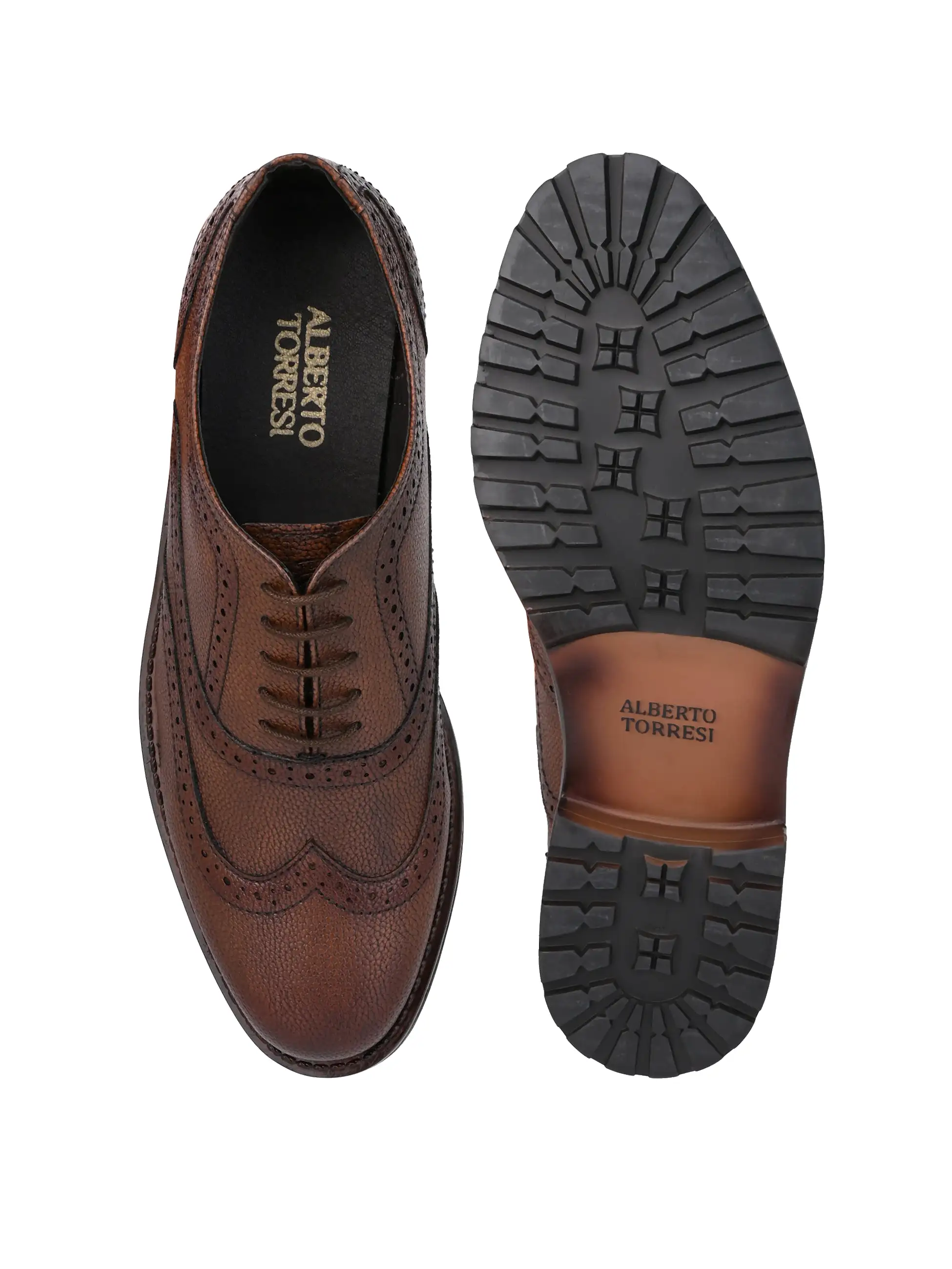 Alberto Torresi Latest Brogue Shoes With Padded Insole