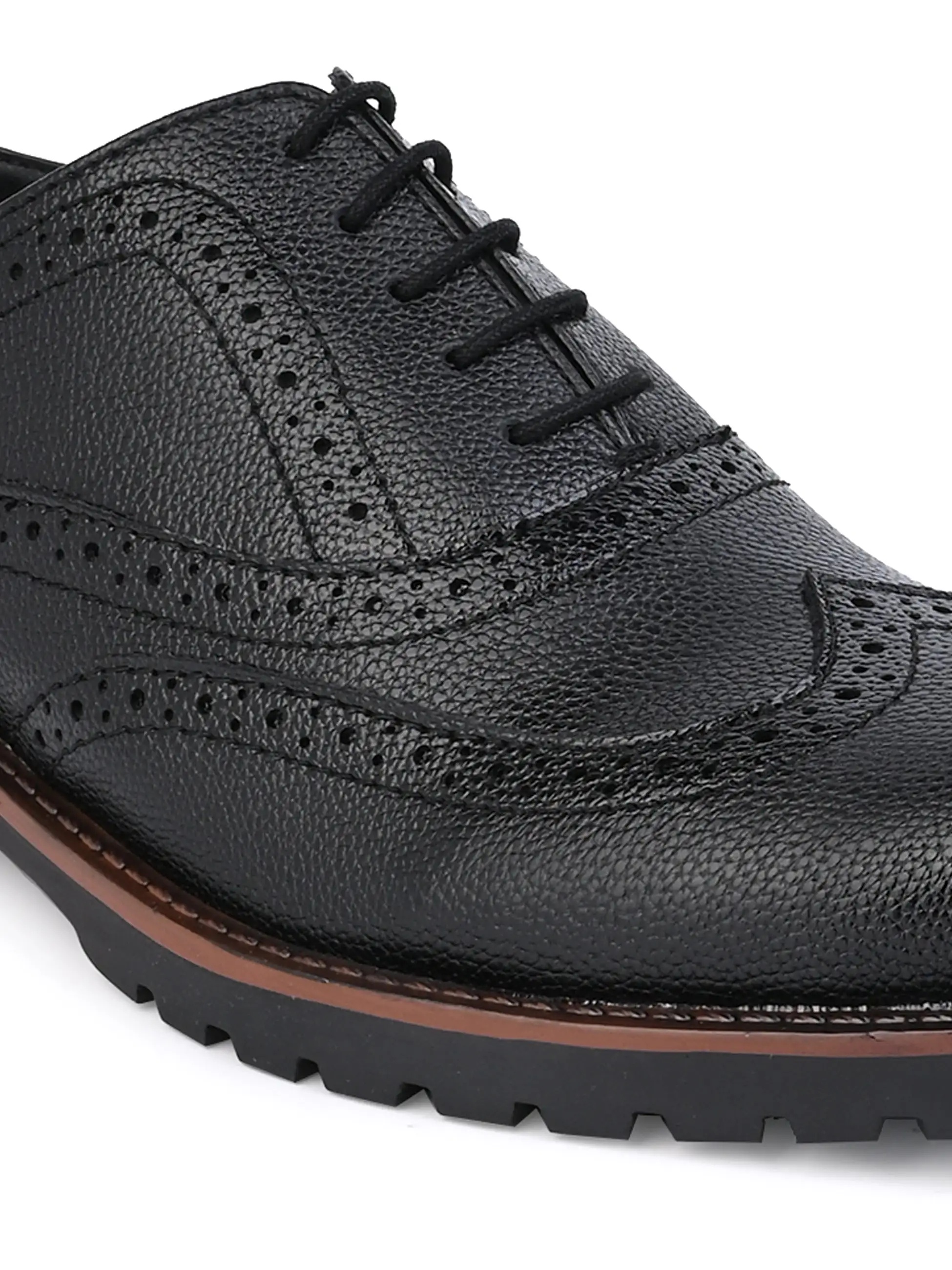 Alberto Torresi Latest Brogue Shoes With Padded Insole