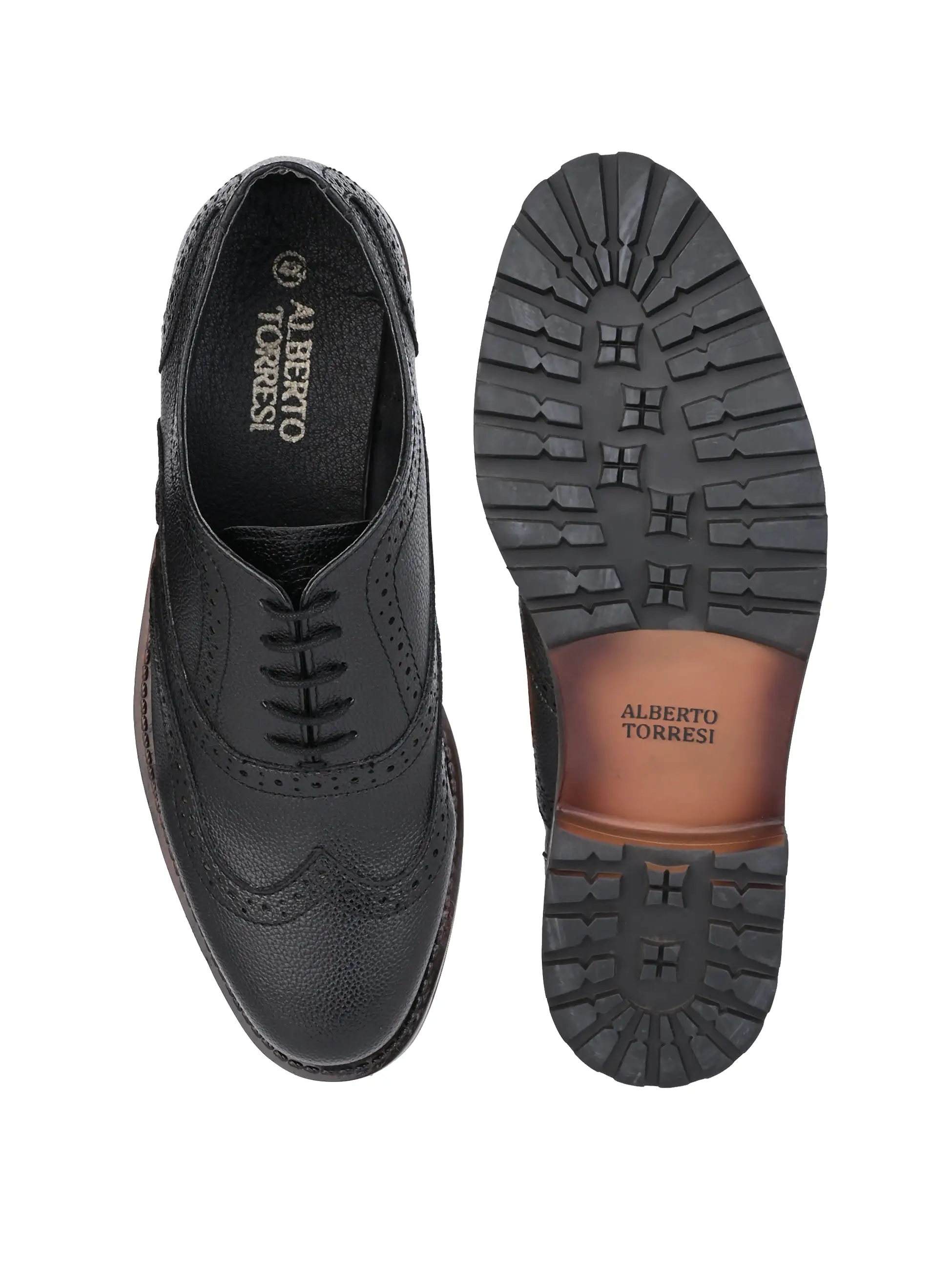 Alberto Torresi Latest Brogue Shoes With Padded Insole