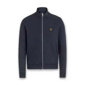 Belstaff - Full Zip Sweatshirt in Dark Ink