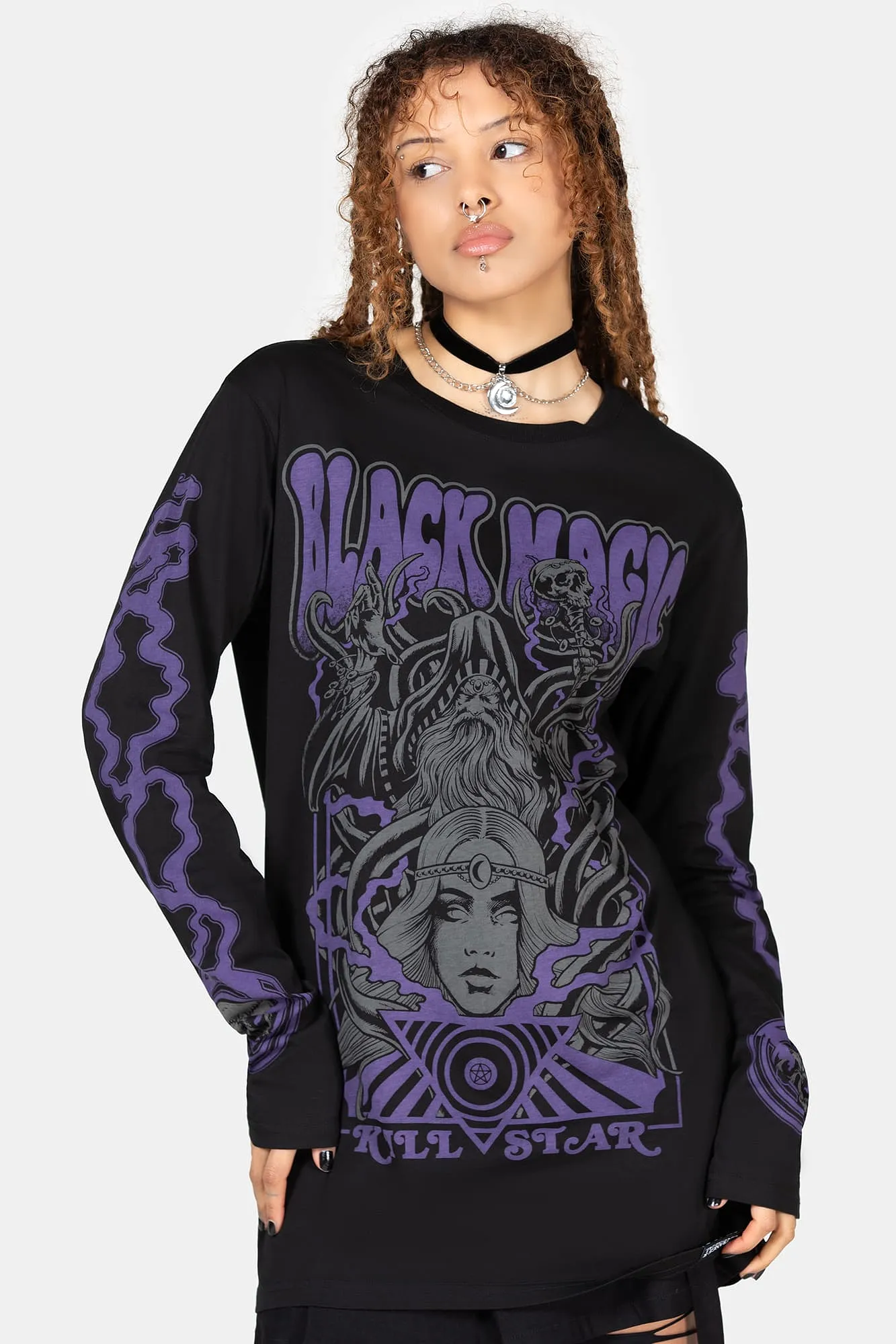 Blac Magick Long Sleeve Top