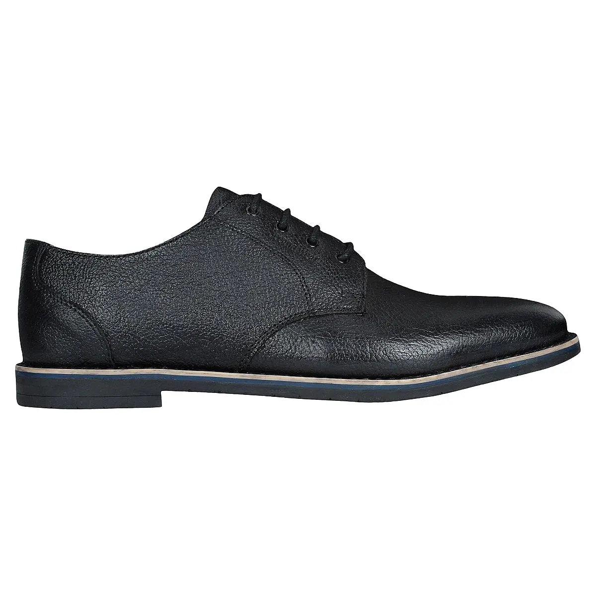 Black Formal Shoes For Men-Defective