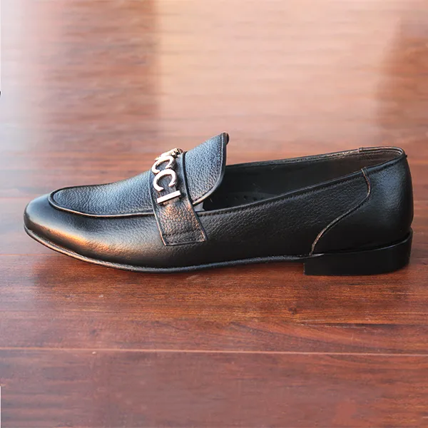 Black Moccasion Formal Shoes for men