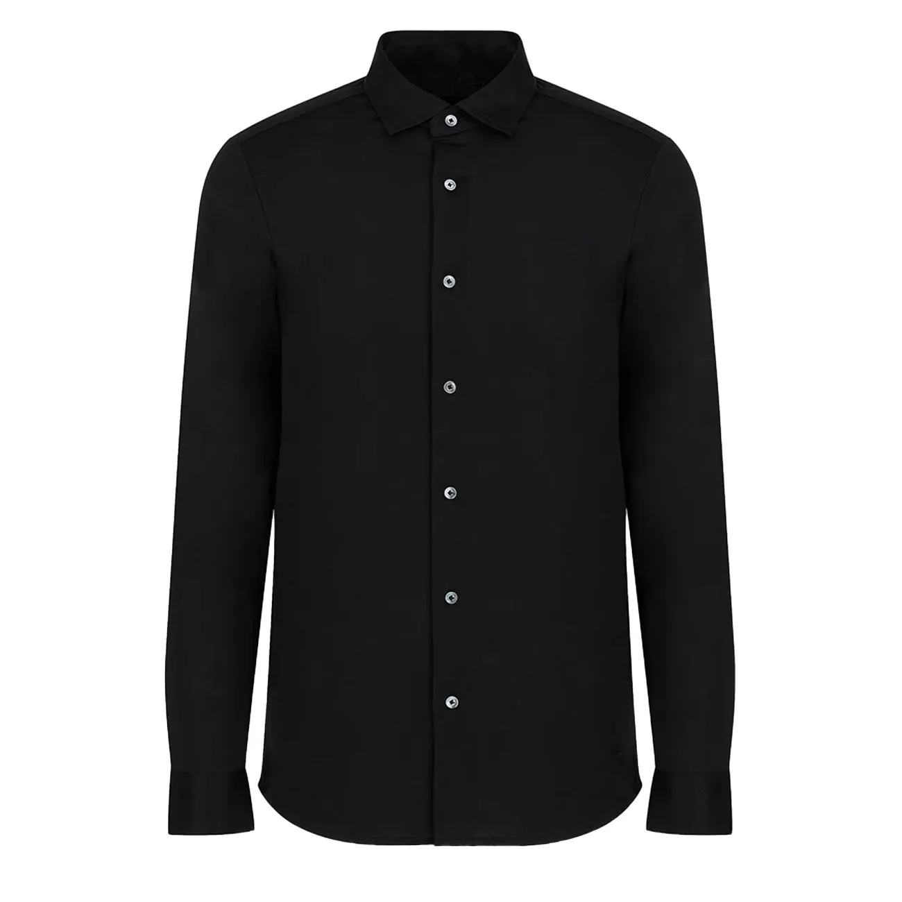 CAMICIA JERSEY Uomo Nero