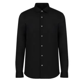 CAMICIA JERSEY Uomo Nero