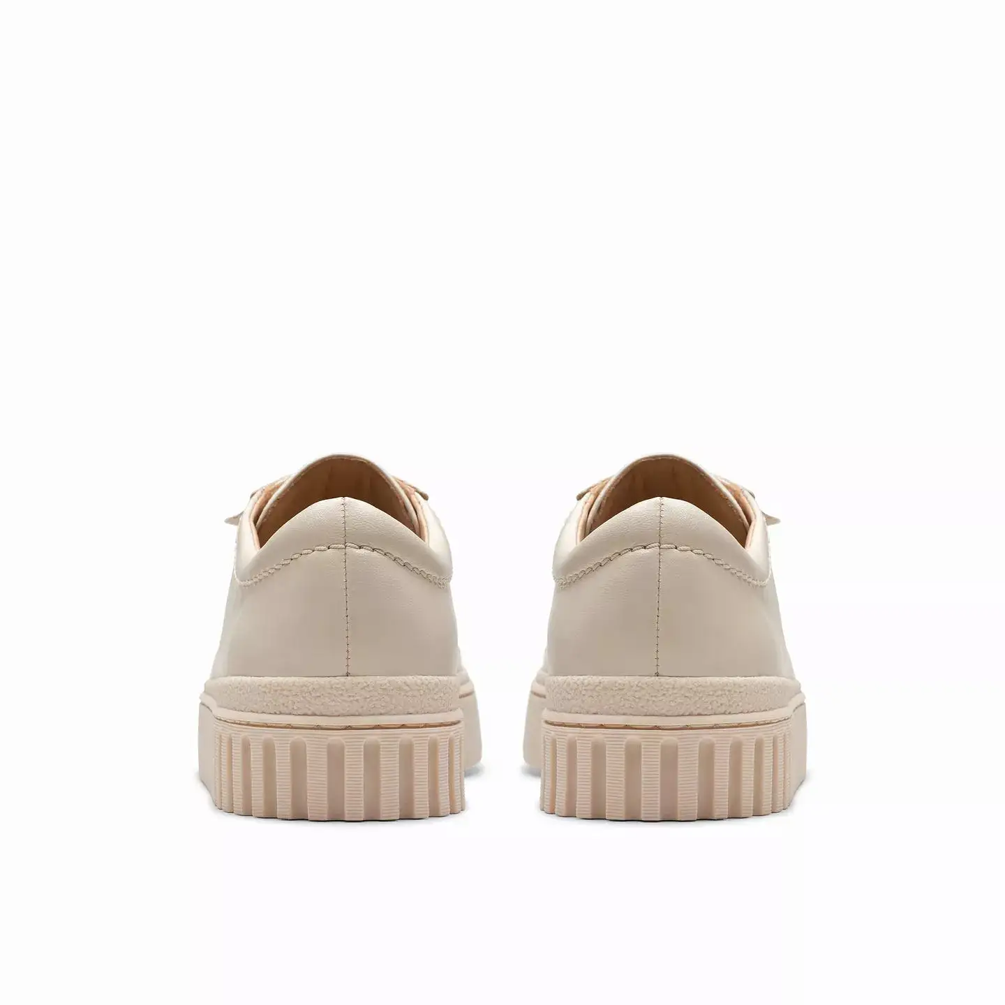 Clarks Mayhill Walk Cream Leather