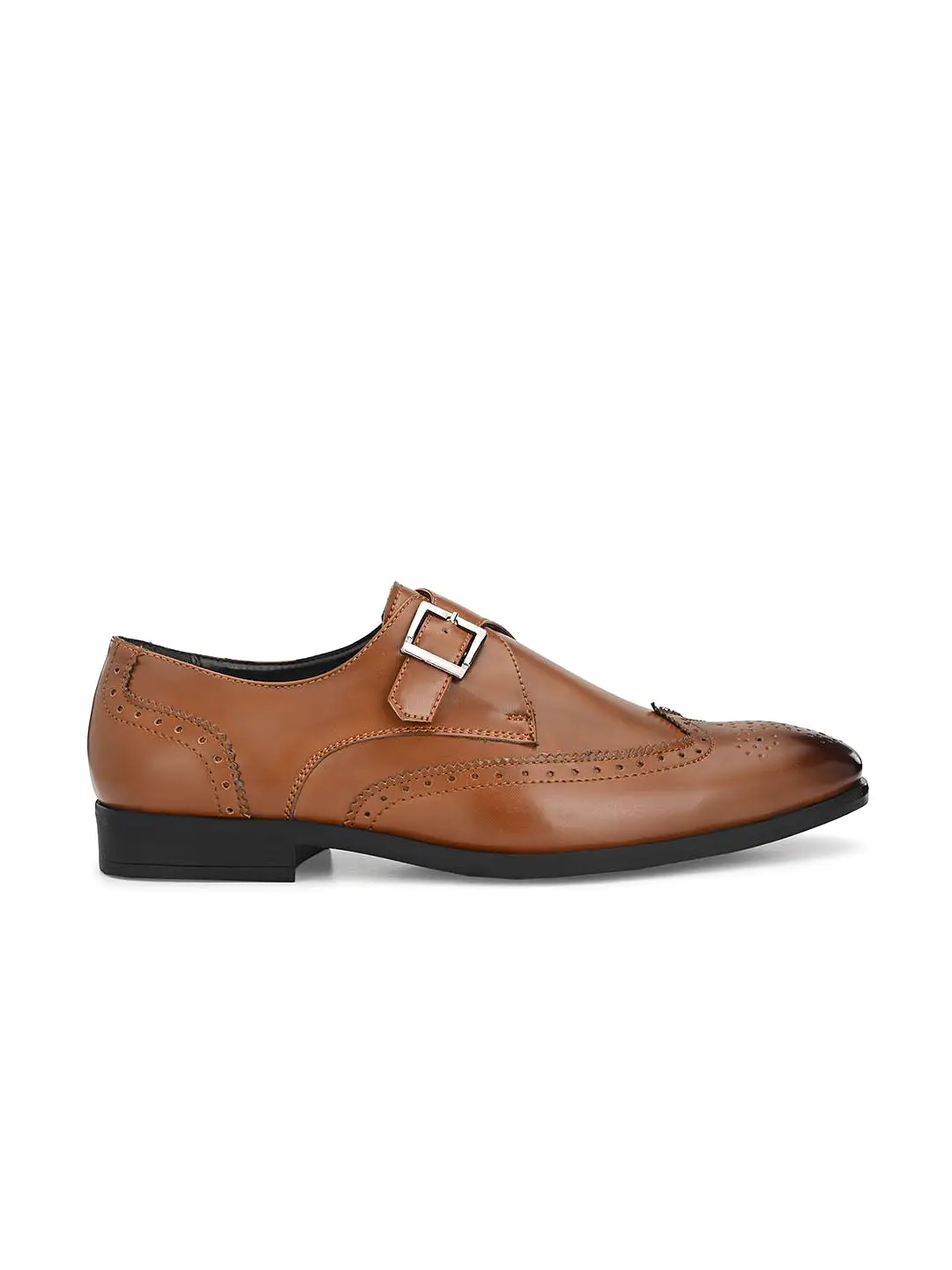 Dario Tan Single Monk Shoes