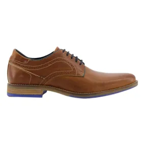 DUNE LONDON Bintom Stitch-Detail Derby Shoes - Brown