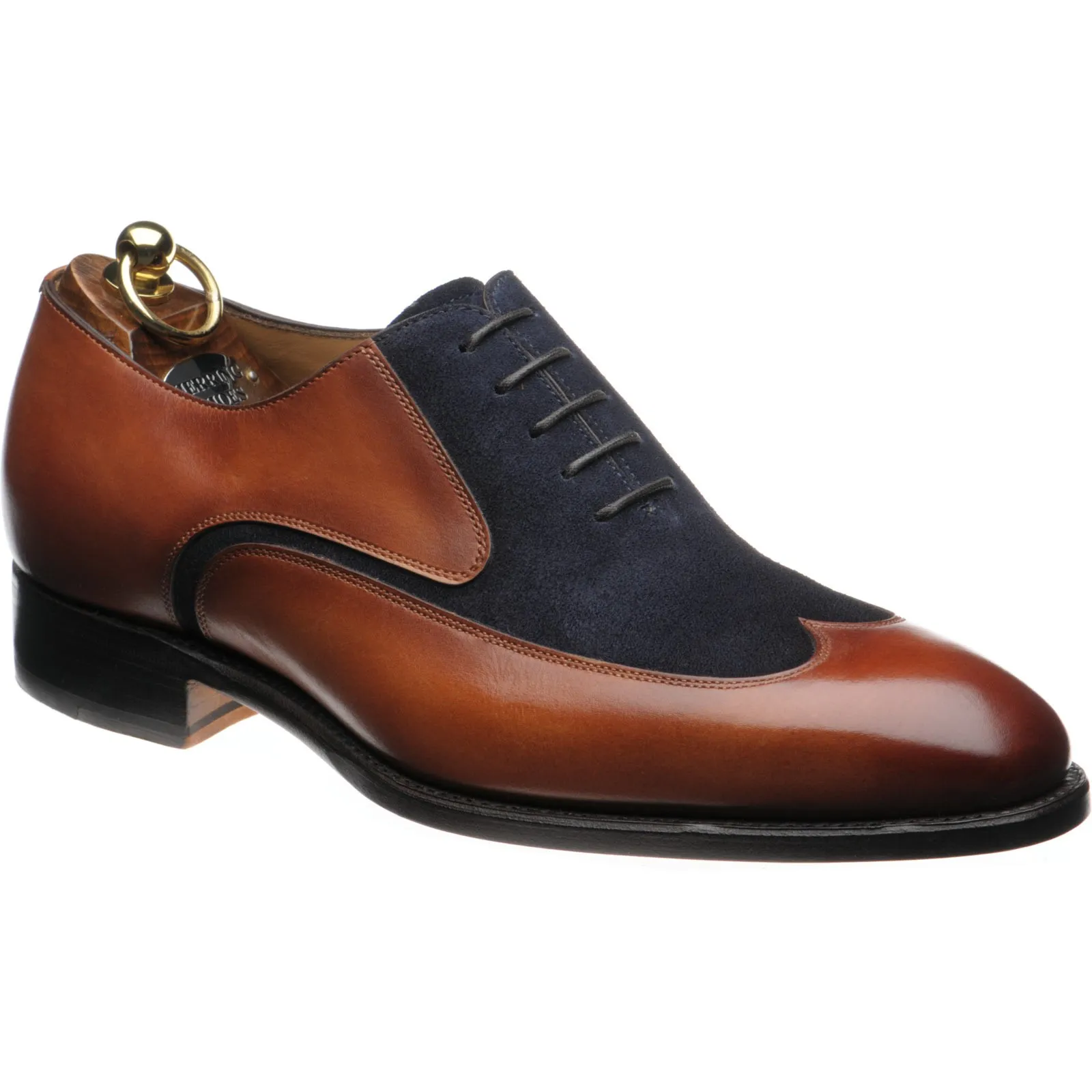 Farnborough two-tone formal shoes