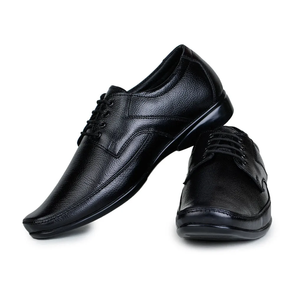 Fortune (Black) Derby Shoes For Men HOL-12 By Liberty