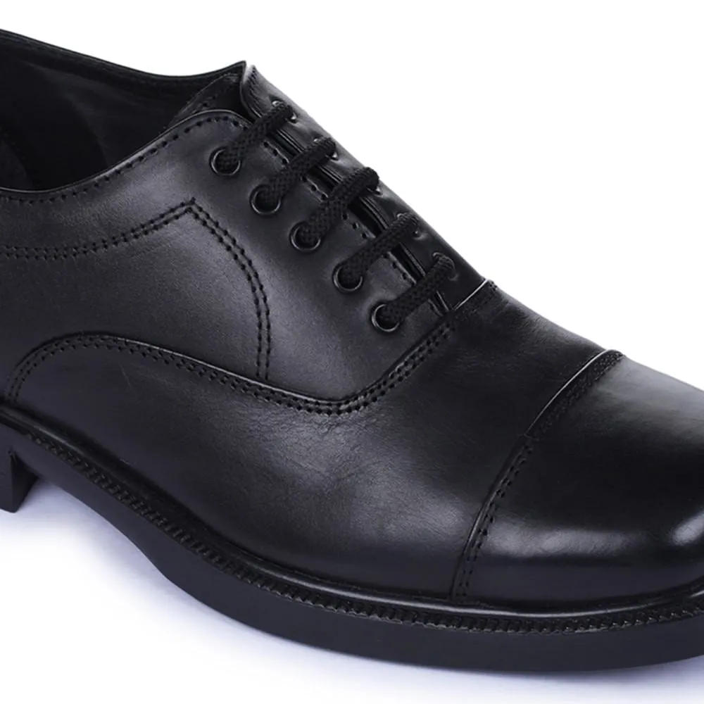 Fortune (Black) Formal Brogue Shoes For Men 7139-01 By Liberty