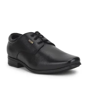 Fortune (Black) Formal Lace Up Derby Shoes For Men Uvl-305 By Liberty