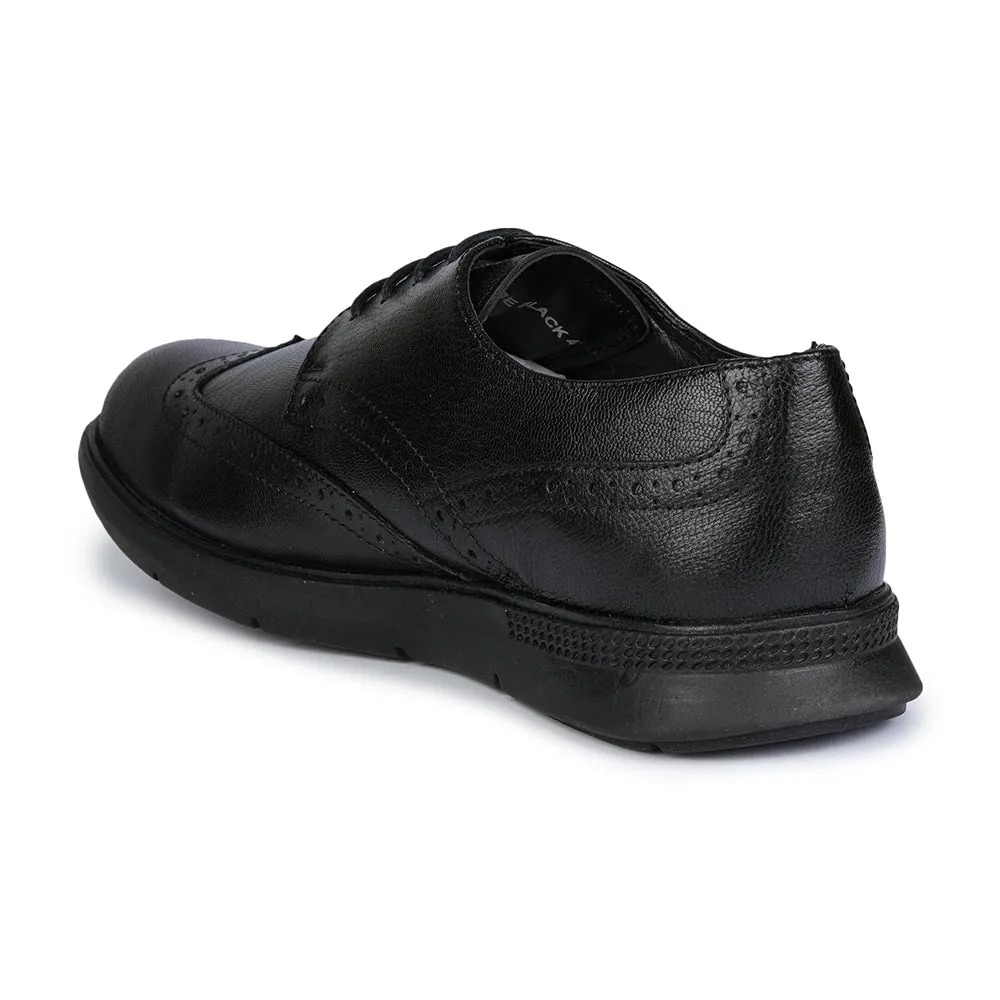 Fortune (Black) Formal  Shoes For Men By Liberty