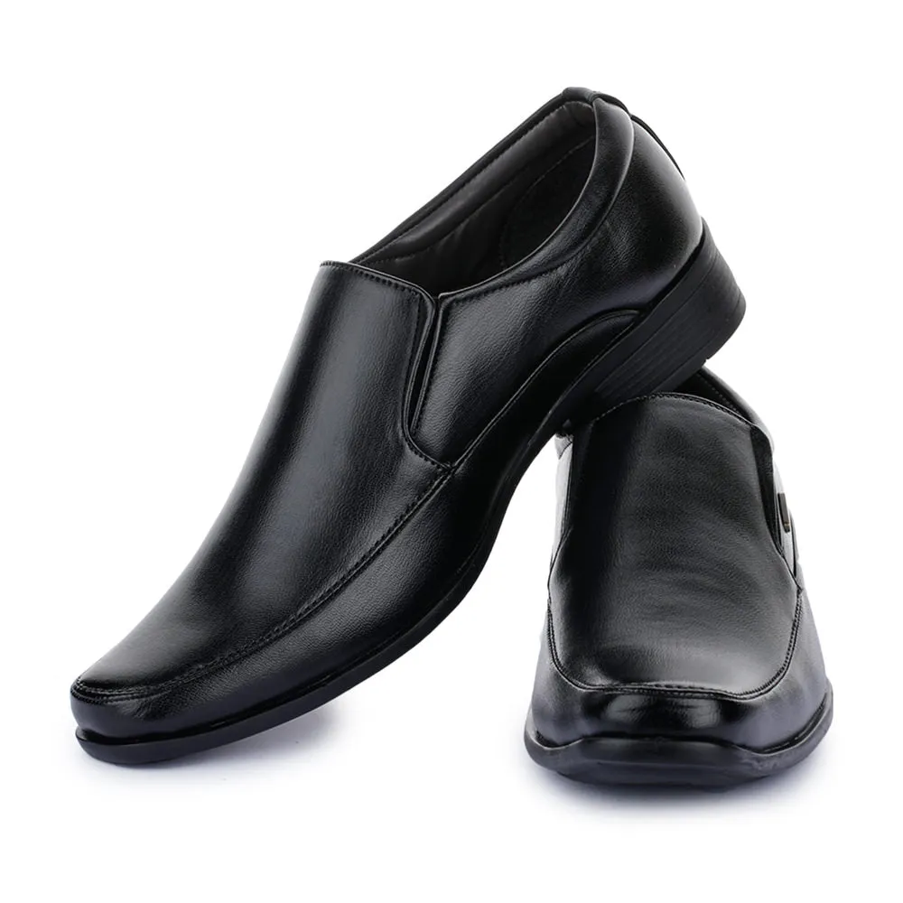 Fortune (Black) Formal Shoes For Men SRGE-192 By Liberty