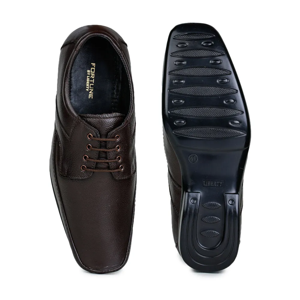 Fortune (Brown) Derby Shoes For Men HOL-12 By Liberty