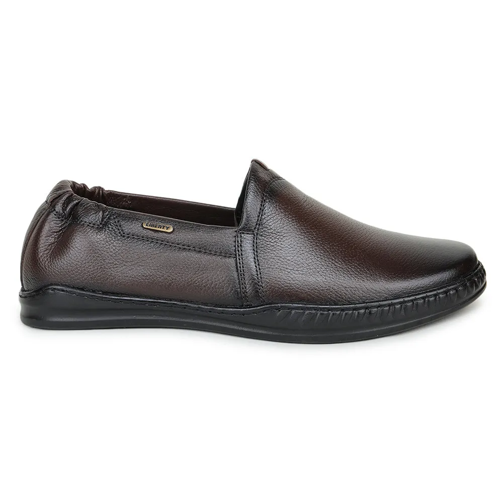 Fortune (Brown) Formal Shoes For Men BM-29 By Liberty