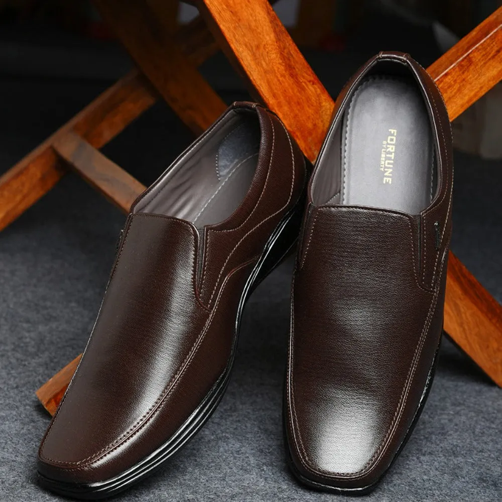 Fortune (Brown) Formal Shoes For Men FORT99-3 By Liberty