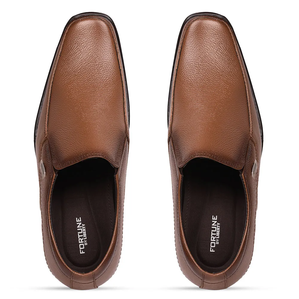 Fortune (Tan) Formal Shoes For Men AGK-310 By Liberty