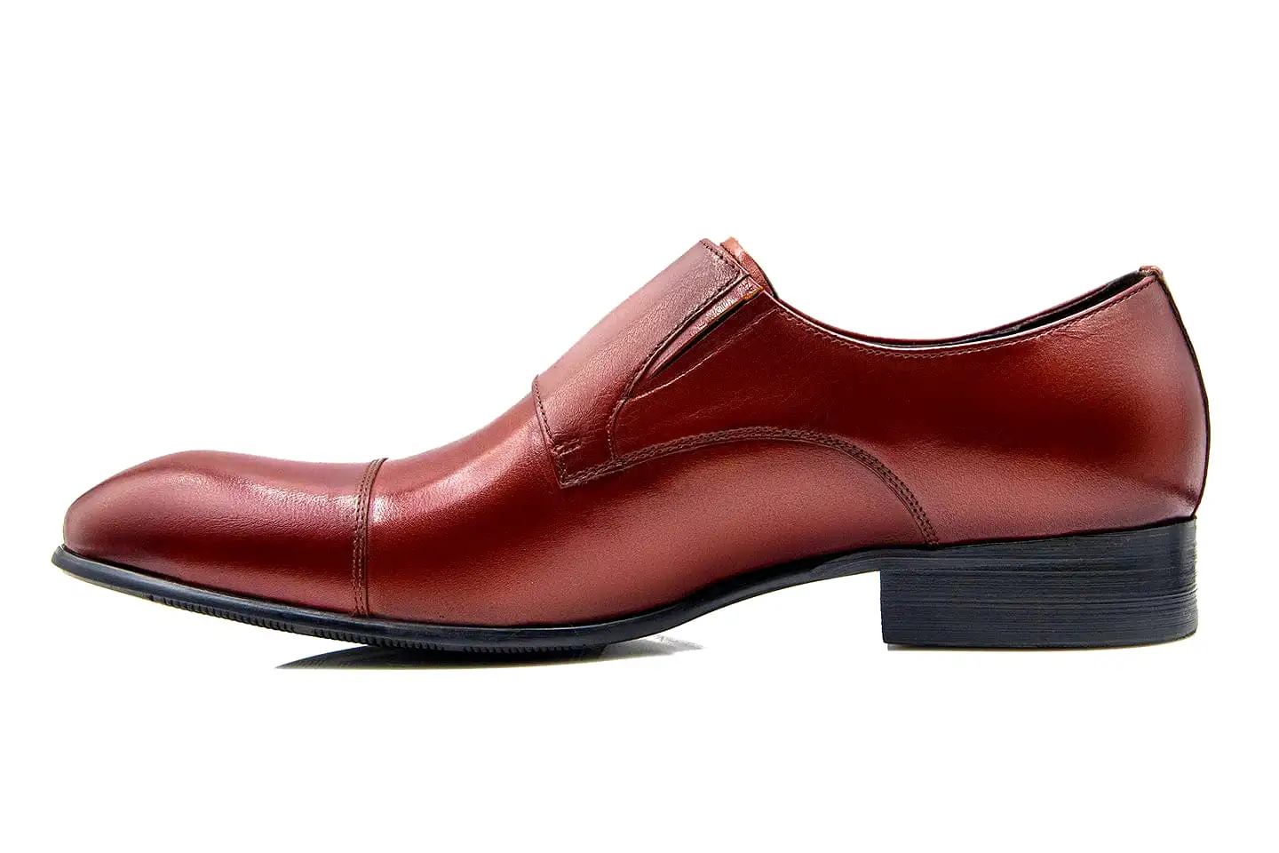 GARDON | Tan Double Monk Strap