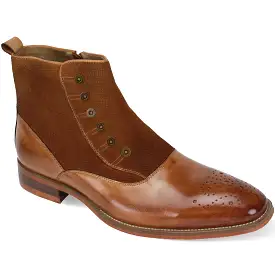 Giovanni Kendrick Tan Leather Shoes