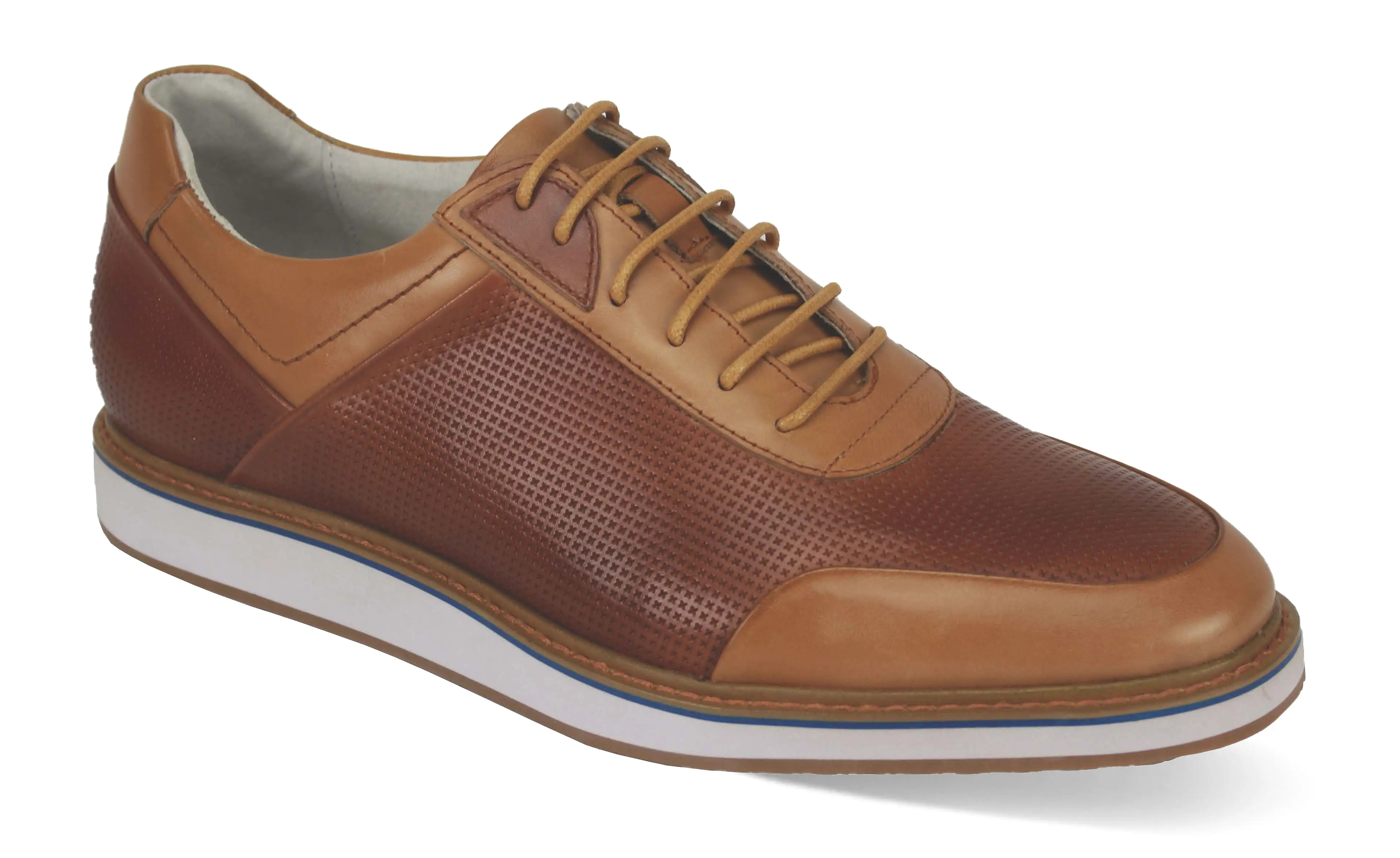 Giovanni Lorenzo Cognac/Tan Leather Shoes