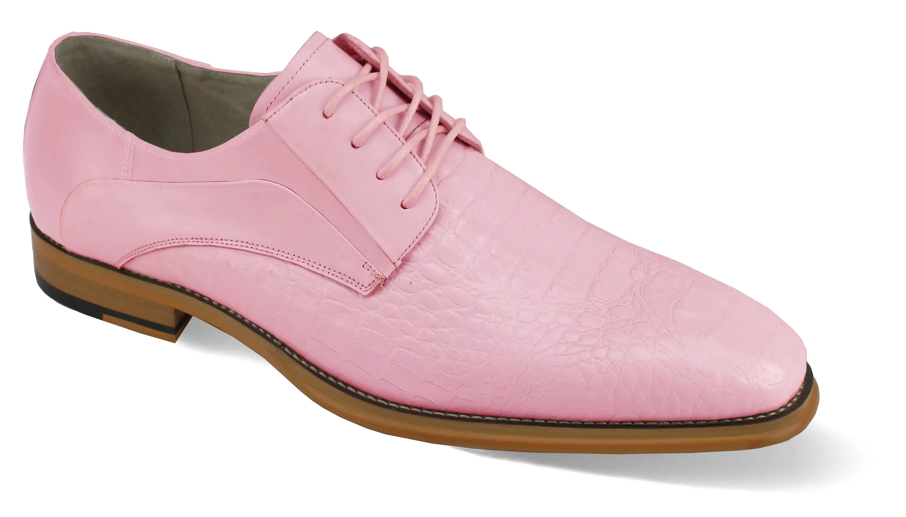 Giovanni Mason Pink Leather Shoes