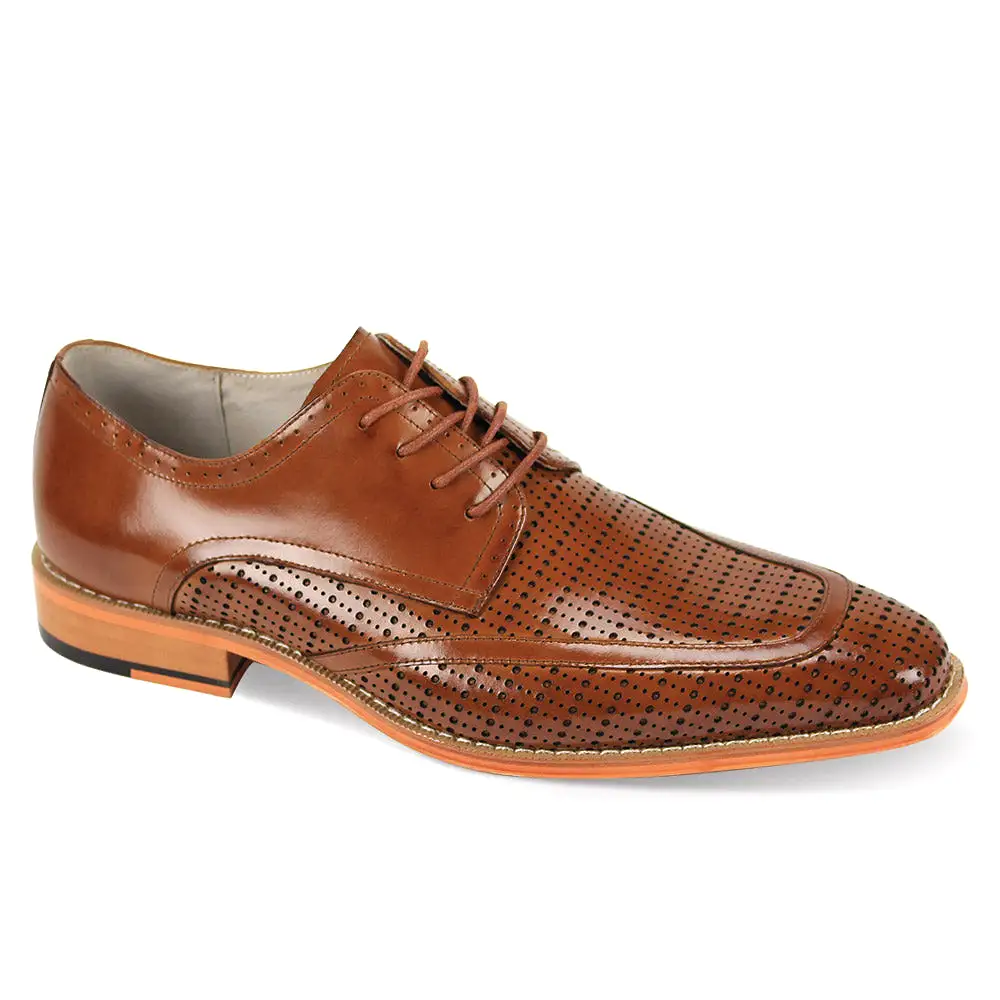 Giovanni Randolf Whiskey Leather Shoes