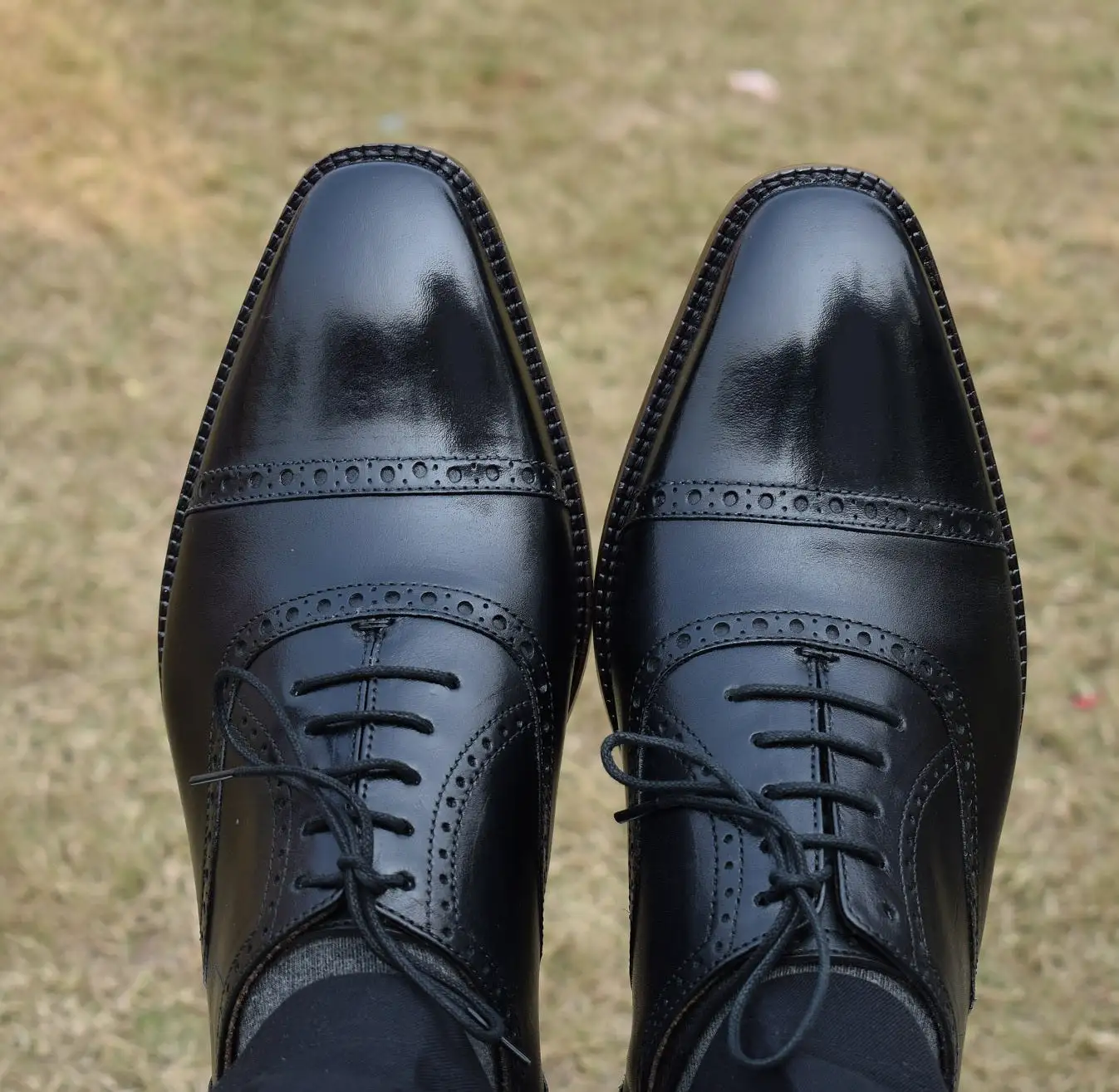 Grant Handmade Oxford Brogue Shoes