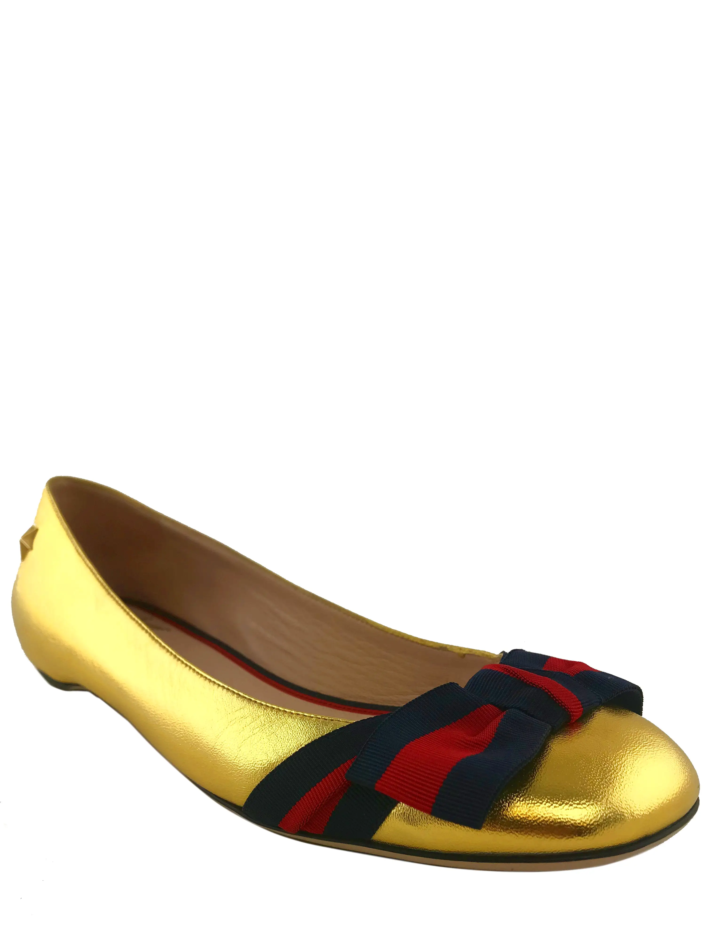 Gucci Aline Leather Flats Size 8