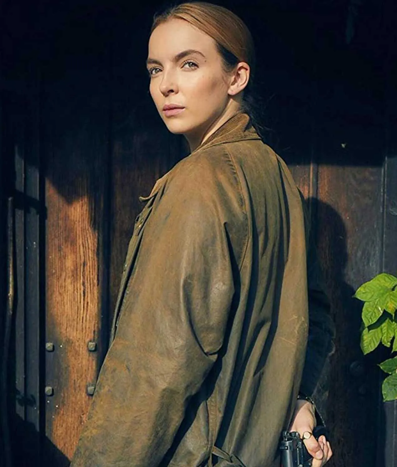 Killing Eve Jodie Comer Coat | Brown Cotton Coat