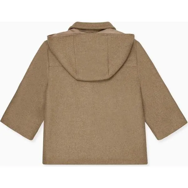 La Coqueta Taupe Agustin Boy Coat