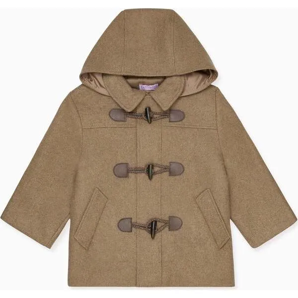 La Coqueta Taupe Agustin Boy Coat