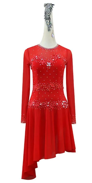 Latin Dance Dress | Custom - Made |QY22