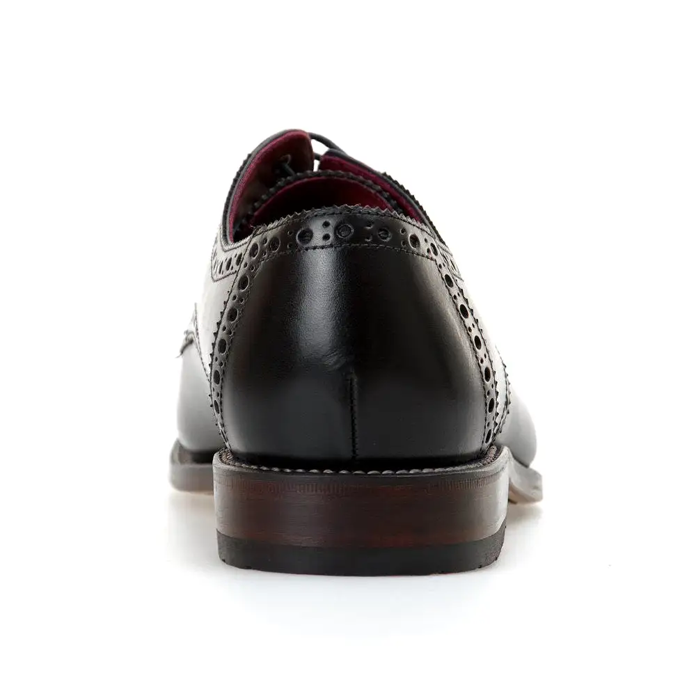 LOAKE Foley Stylish Brogue Derby Shoes