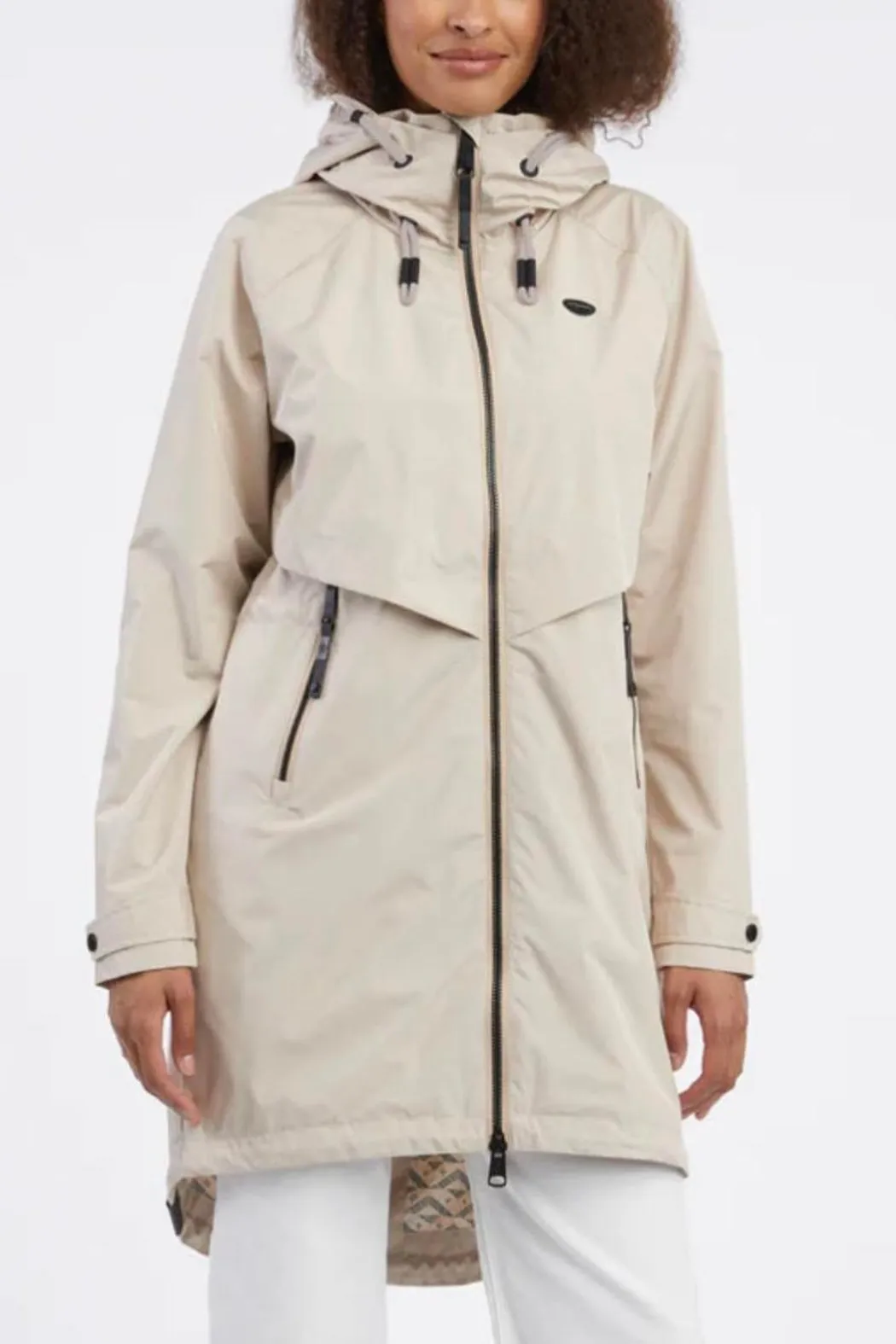 Long Vegan Raincoat