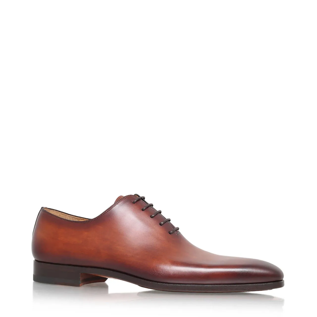 MAGNANNI Wholecut Derby Shoes - TAN