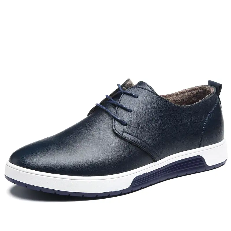 Men’s Fur Casual Oxford Shoes