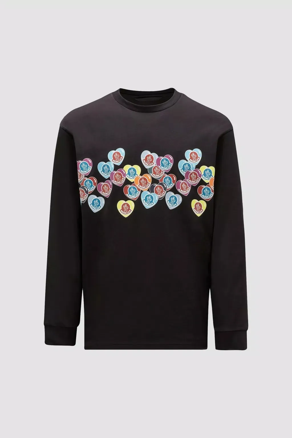 MONCLER  |Moncoeur Motif Long Sleeve T-shirt