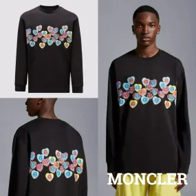 MONCLER  |Moncoeur Motif Long Sleeve T-shirt