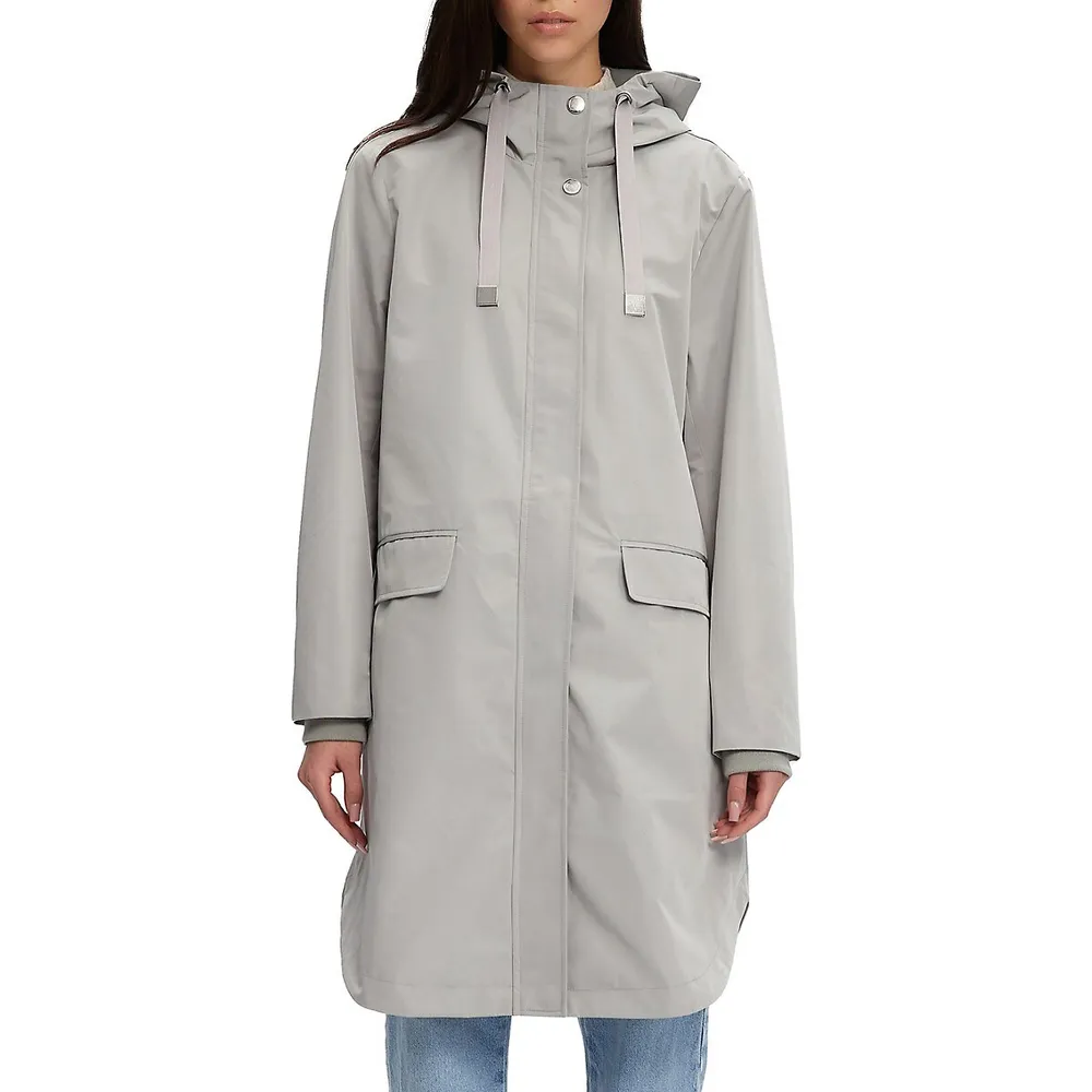 Noize Jana Long Raincoat