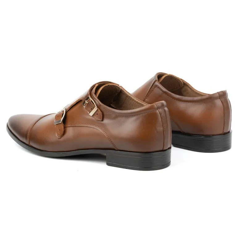 Olivier Monki 306LU Brown Leather Formal Shoes