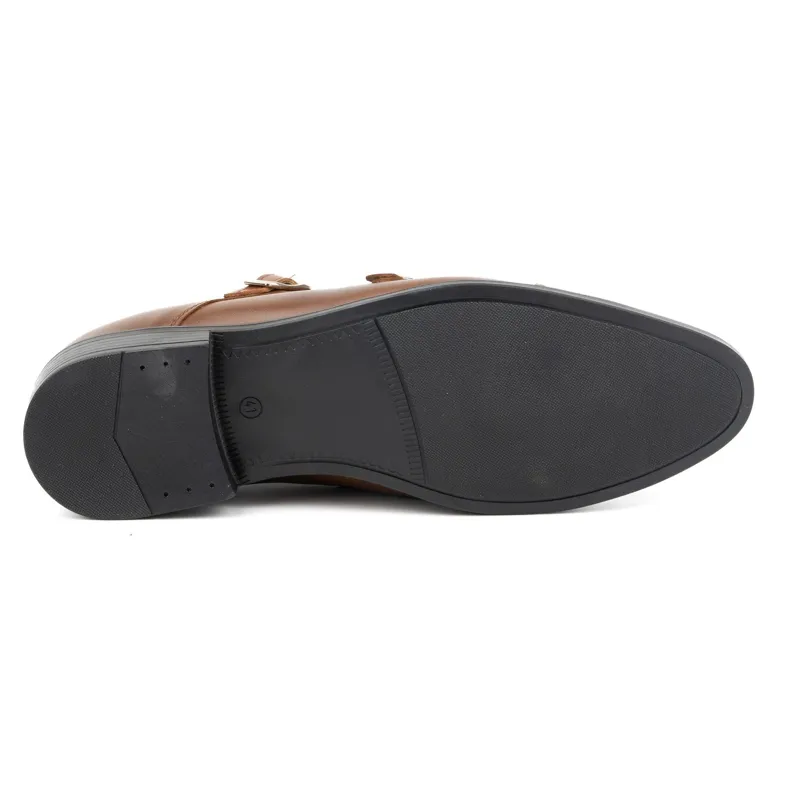 Olivier Monki 306LU Brown Leather Formal Shoes