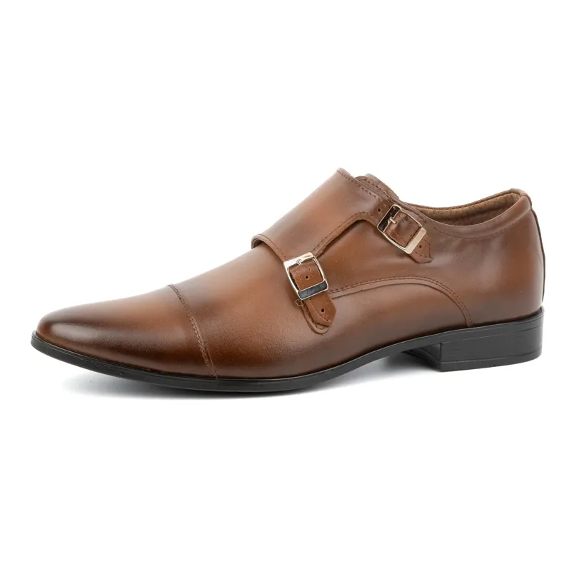 Olivier Monki 306LU Brown Leather Formal Shoes