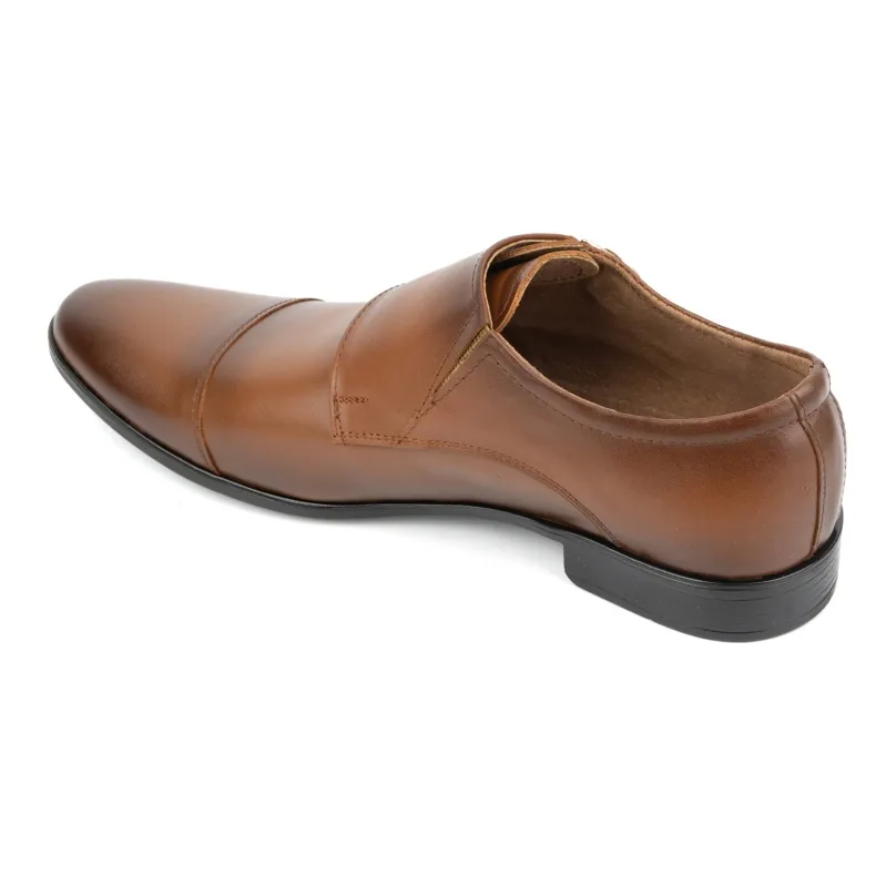 Olivier Monki 306LU Brown Leather Formal Shoes