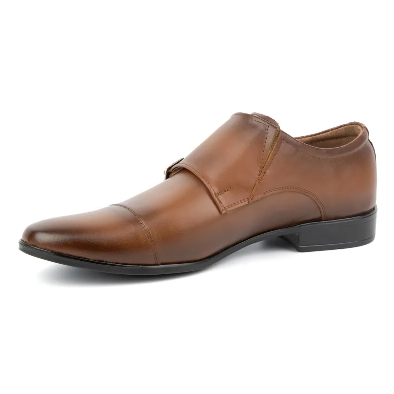 Olivier Monki 306LU Brown Leather Formal Shoes